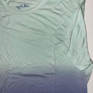 Marine Layer Ombré Gradient T-Shirt Marge M/L Teal and Purple